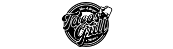 LOGO TACOS GRILL NIMES en noir